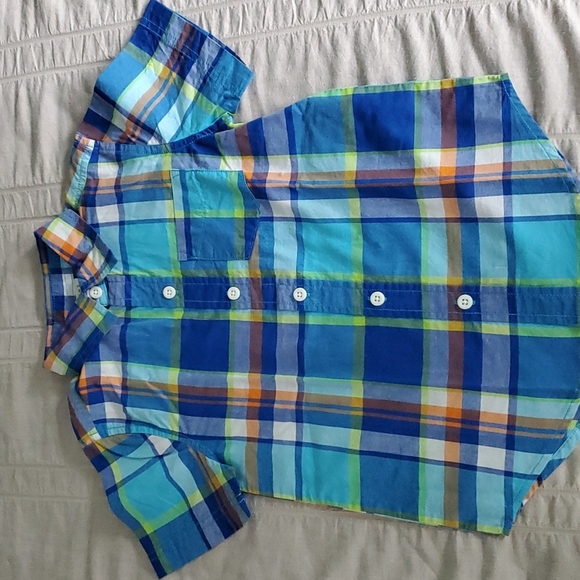 Lot of 3 - Crazy 8 Little Boys Shirt Sleeve Shirts - Picture 5 of 11